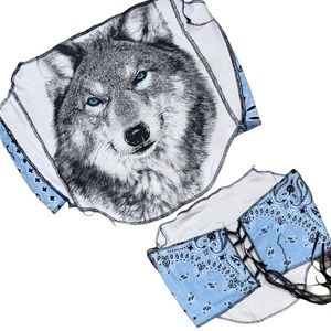 Reworked Corset Top 💙💙